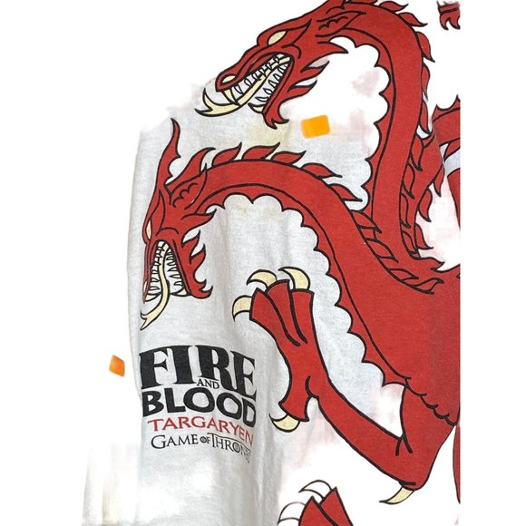 Game of Thrones Fire & Blood Dragon Targaryen T shirt X Large Advertising S3 - Picture 6 of 13